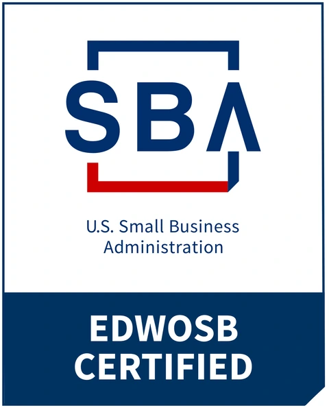 U.S. Small Business Administration EDWOSB Certified badge